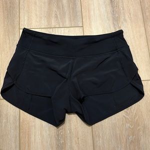 Lululemon speed shorts size 4
